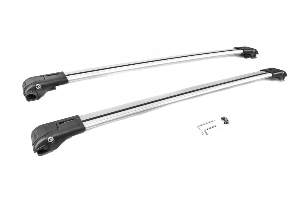 Lockable roof rack cross bars (2 pcs) for Porsche Cayenne 2003-2010 - image 25