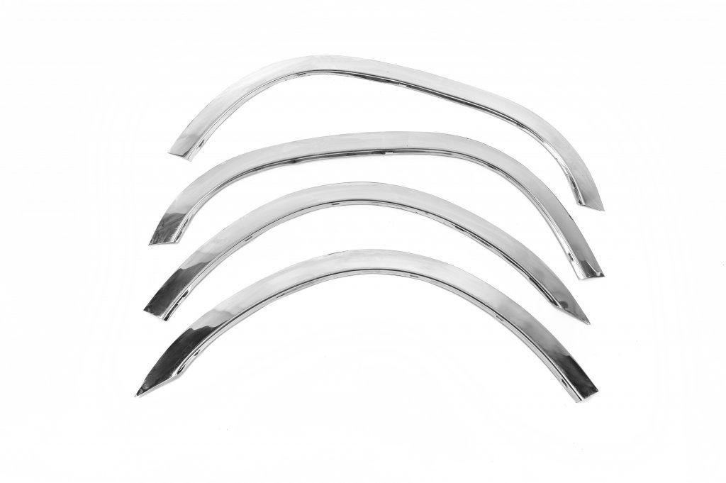 Fender Trim (1995-2003, 4 pcs, Stainless Steel) for Fiat Scudo 1996-2007 - image 2
