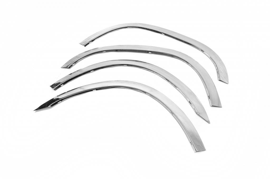 Covers for arches (1995-2003, 4 pieces, stainless steel) for Citroen Jumpy 1996-2007 - Reelken Auto