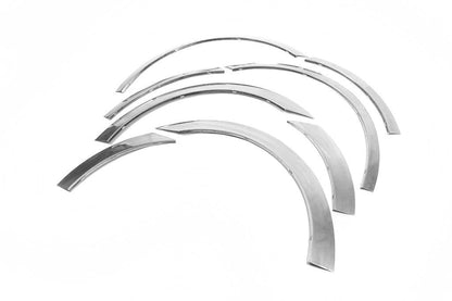 Covers for arches (SW, 8 pcs., stainless steel) for Toyota Avensis 2009-2018 - Reelken Auto
