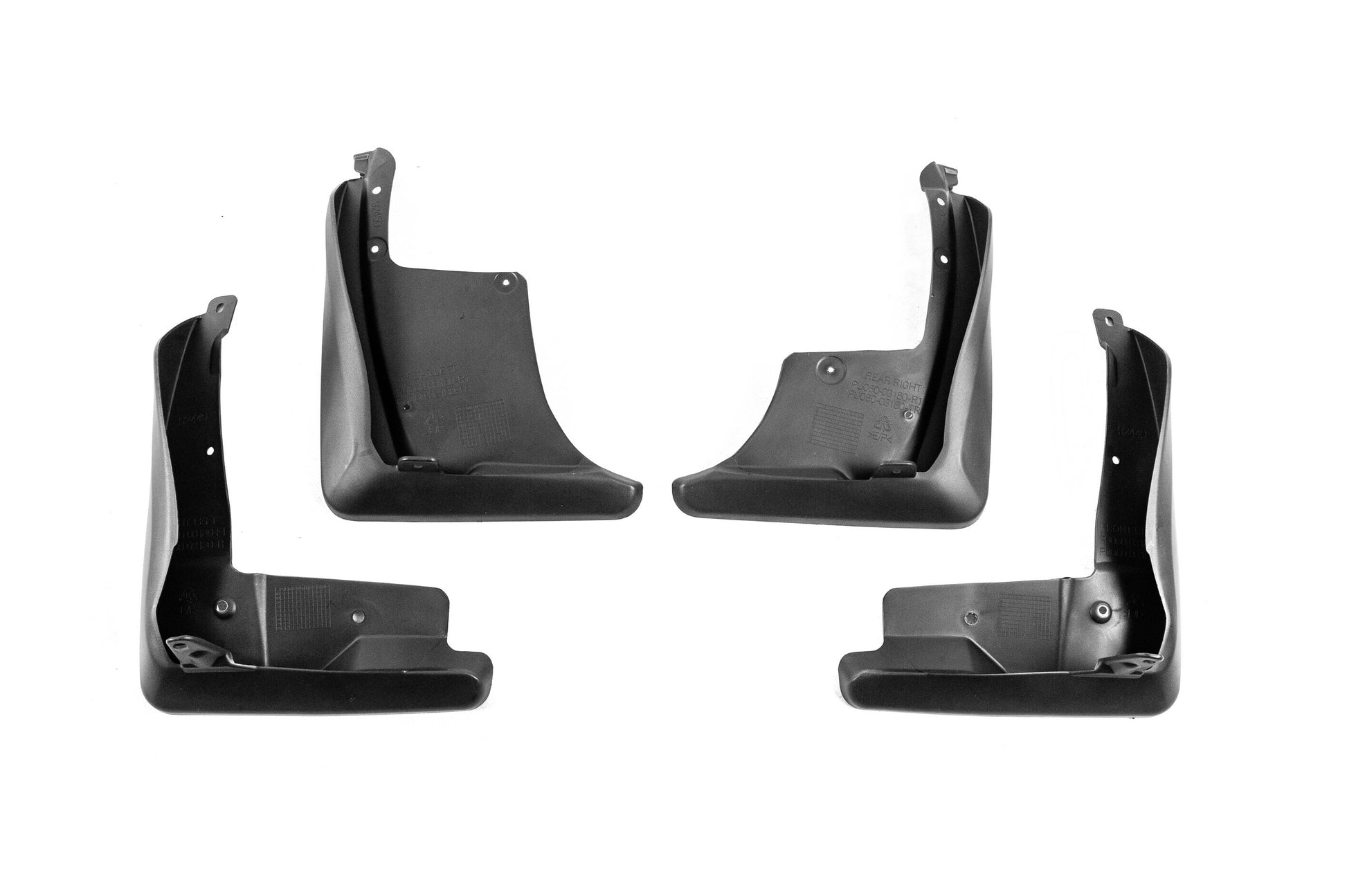 Premium V2 Mud Flaps (EU/USA, L/LE/XLE) (Set of 4) for Toyota Camry 2017–2023 - image 2