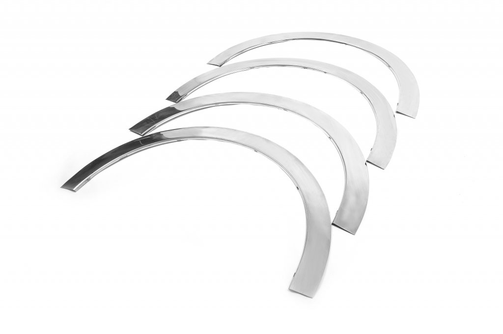 Fender Trim (2013-2017, 4 pcs, Stainless Steel) for Peugeot 301 2012- - image 3