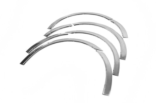 The pads on the arches (4 pieces, stainless steel) for Skoda Octavia III A7 2013-2019 - Reelken Auto