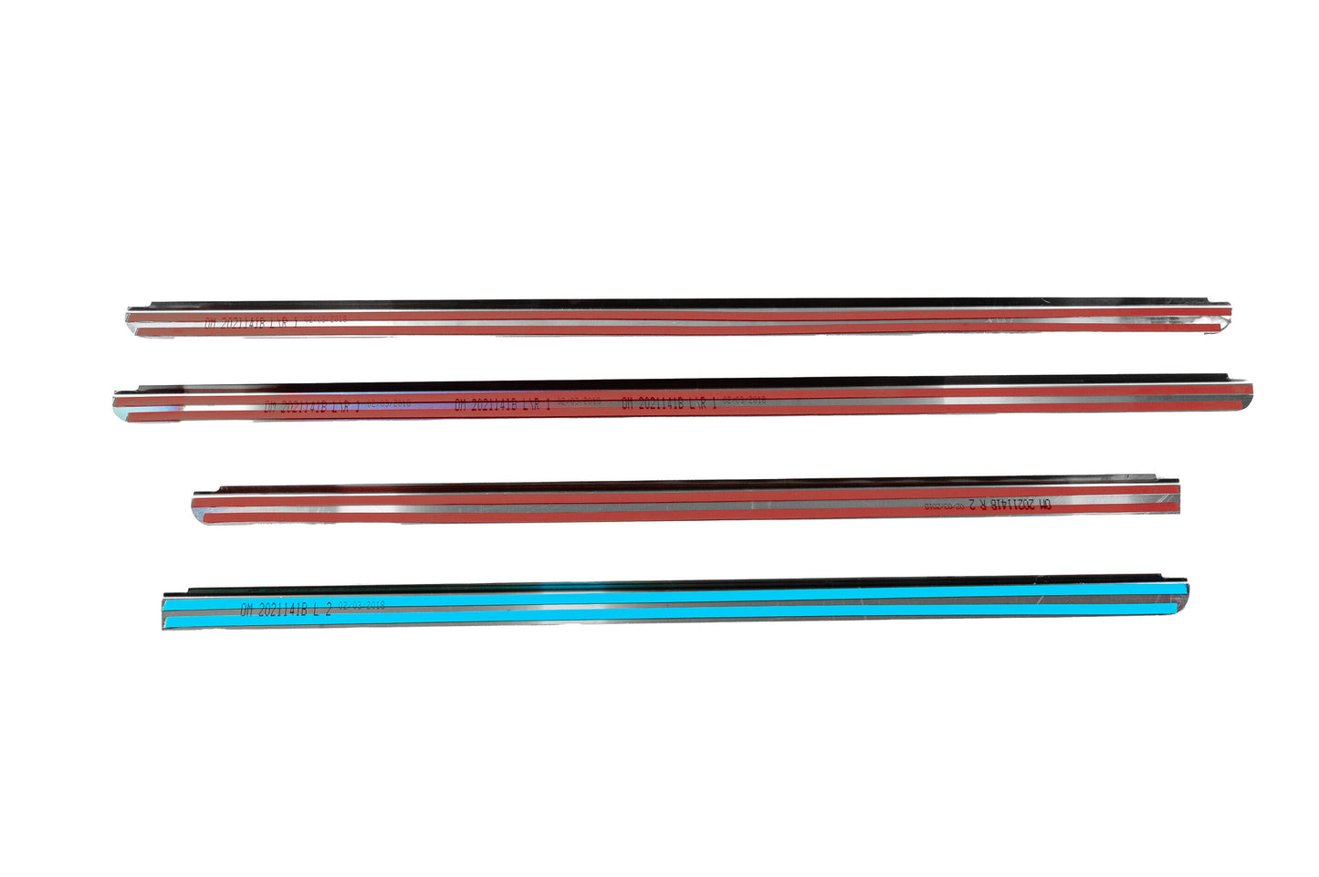 Window Trim Black Chrome (4 pcs, Stainless Steel) for Dacia Duster 2008-2018 - image 4