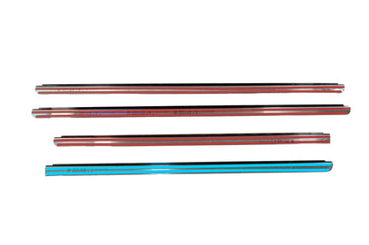 Window Trim Black Chrome (4 pcs, Stainless Steel) for Dacia Duster 2008-2018 - image 4