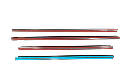 Window Trim Black Chrome (4 pcs, Stainless Steel) for Dacia Duster 2008-2018 - image 4