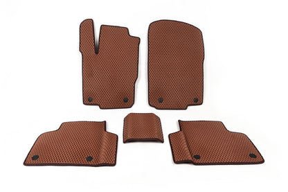 EVA Floor Mats (brick red) for Mercedes GL/GLS сlass X166 2012-2019 - image 6