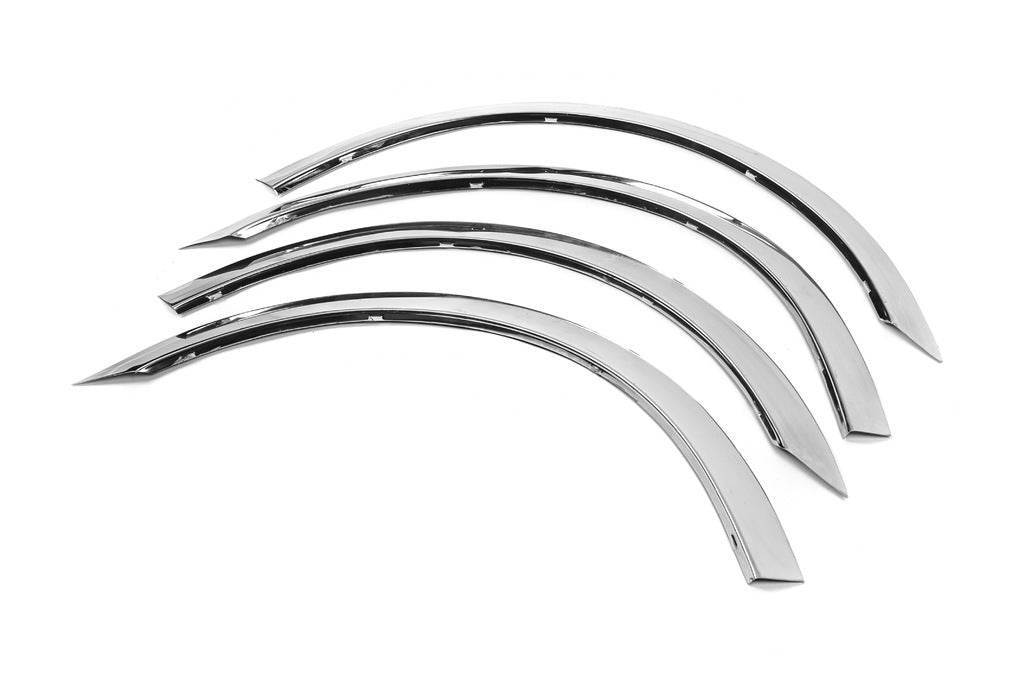 The pads on the arches (4 pieces, stainless steel) for Daewoo Lanos - Reelken Auto