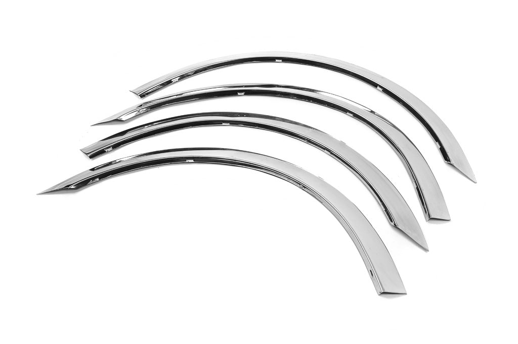 Fender flares (4 pcs, stainless steel) for Daewoo Lanos 1998-2017 - image 3