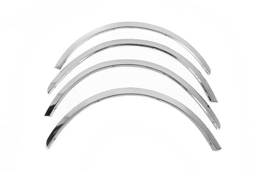 Fender flares (4 pcs, stainless steel) for Renault Scenic/Grand 2003-2009 - image 1