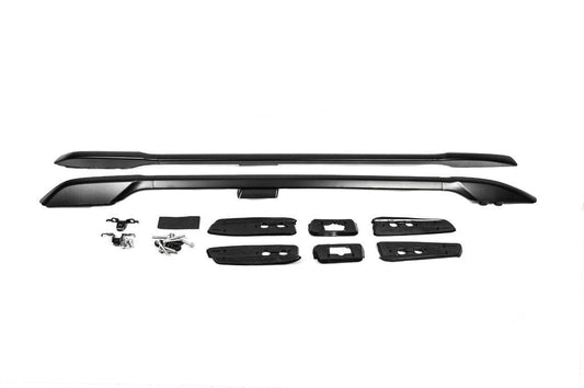 Rails the original design (Black, 2 pieces) for Toyota Land Cruiser Prado 150 - Reelken Auto