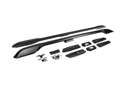 Rails the original design (Black, 2 pieces) for Toyota Land Cruiser Prado 150 - Reelken Auto