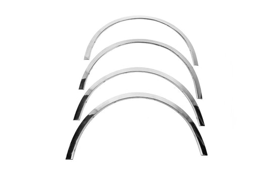 Fender flares (4 pcs, stainless steel) for Volkswagen Touran 2003-2010 - image 2