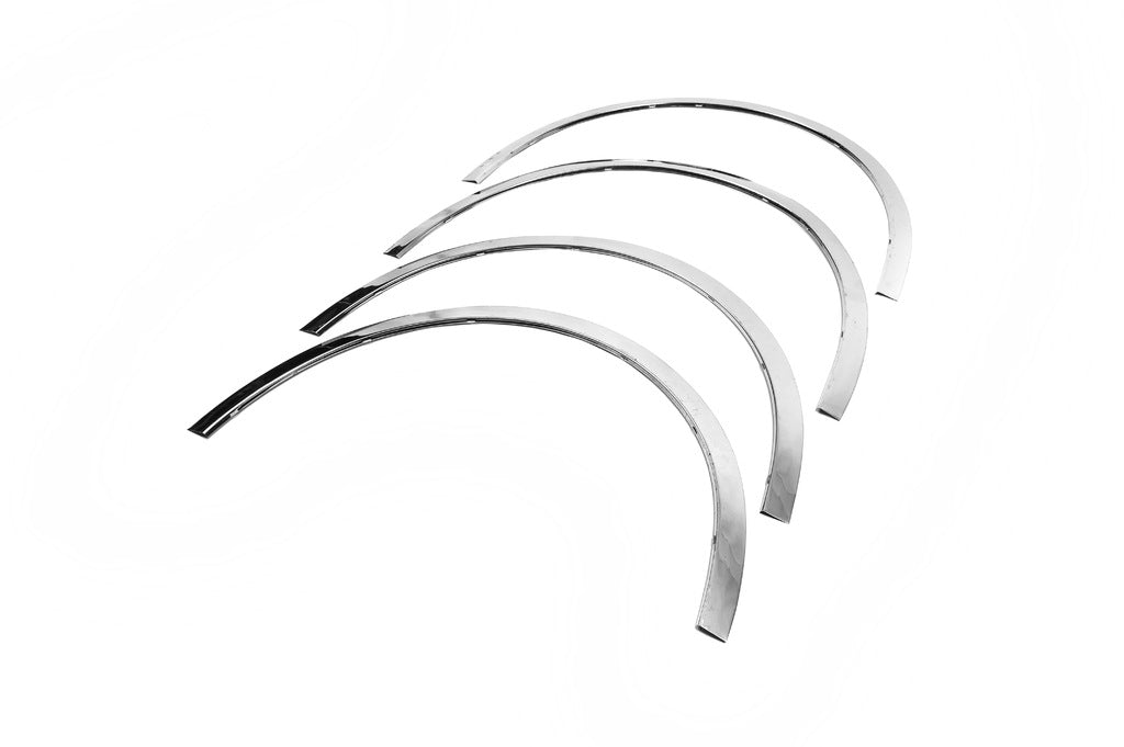Fender flares (4 pcs, stainless steel) for Volkswagen Touran 2003-2010 - image 3