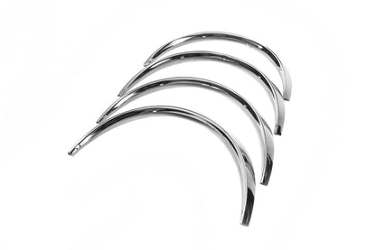 Fender flares (4 pcs, stainless steel) for Volkswagen Golf 2 1983-1992 - image 3