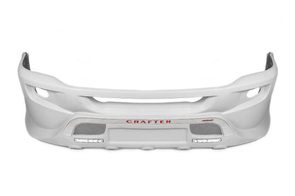 Front bumper 2012↗ (Sport-3, paintable) for Volkswagen Crafter 2006-2016 - Reelken Auto
