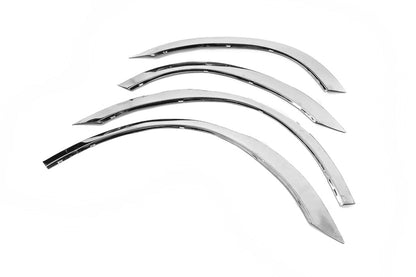 Fender flares (4 pcs, stainless steel) for Mitsubishi Outlander 2001-2006 - image 3