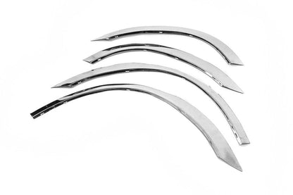 The pads on the arches (4 pieces, stainless steel) for Mitsubishi Outlander 2001-2006 - Reelken Auto