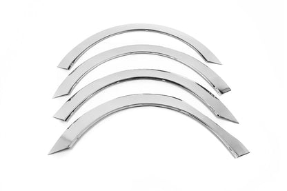 Fender flares (4 pcs, stainless steel) for Renault Kangoo 2008-2020 - image 1
