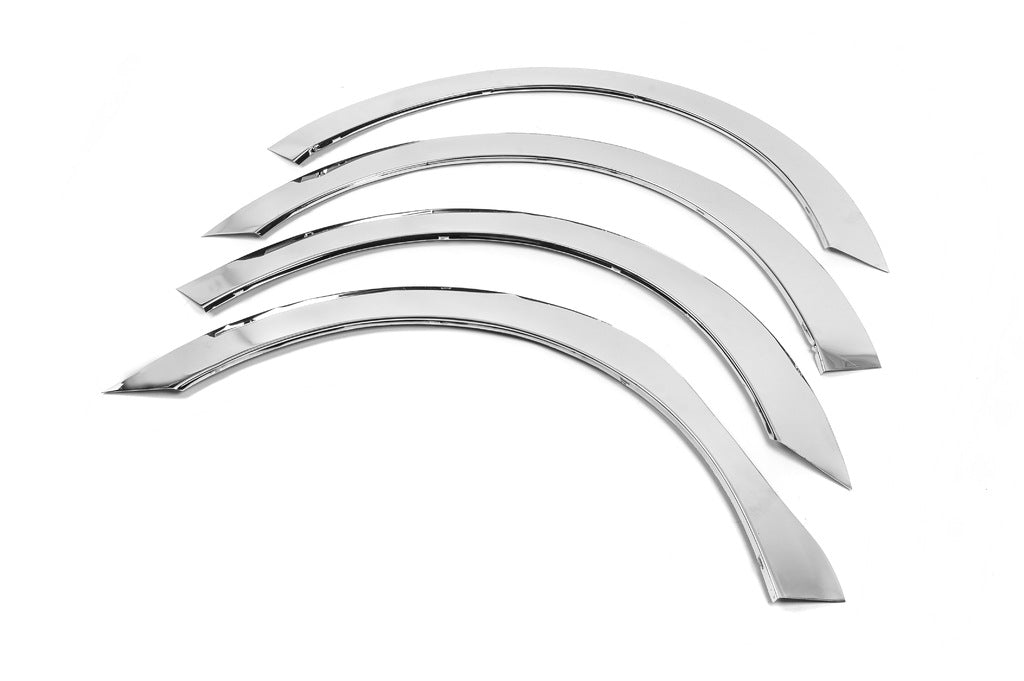 Fender flares (4 pcs, stainless steel) for Renault Kangoo 2008-2020 - image 2