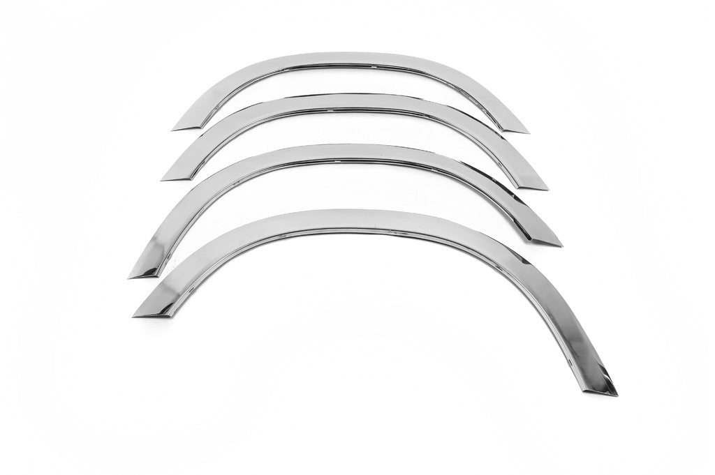 Fender trim (4 pcs, stainless steel) for Renault Duster 2008-2017 - image 2