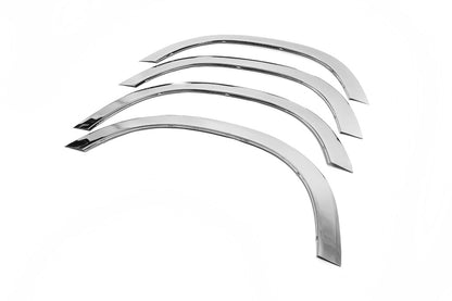 Fender trim (4 pcs, stainless steel) for Dacia Duster 2008-2018 - image 3