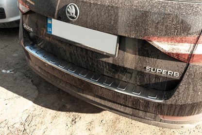 Rear Bumper Protector SW Stainless Steel for Skoda Superb 2015-2024 - image 8