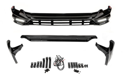 Front and Rear Bumper Covers TRD (2017-) for Toyota Land Cruiser Prado 150 2009-2023 - image 2