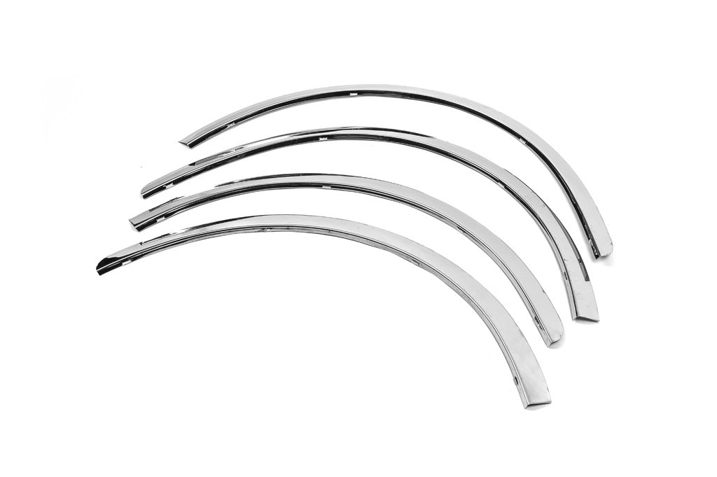 Fender flares (4 pcs, stainless steel) for Dacia Sandero 2007-2013 - image 3