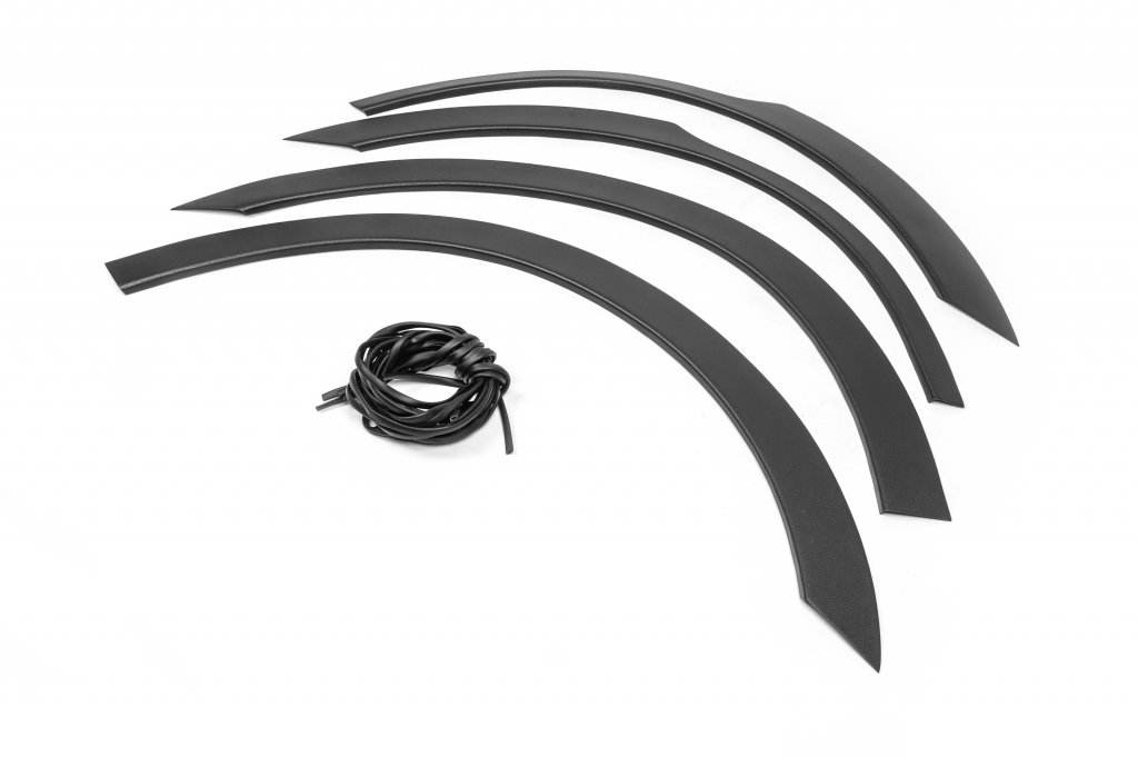 The pads on the arches (4 pieces, black) for Mitsubishi Outlander 2006-2012 - Reelken Auto