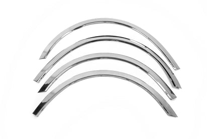 Fender flares (4 pcs, stainless steel) for Skoda Superb 2001-2009 - image 2