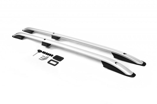 Roof Rails CROWN (matte grey) for Fiat Doblo I 2001-2005 - image 1