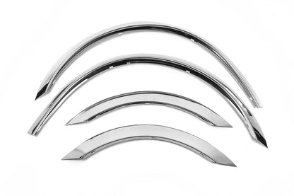 Fender flares (4 pcs, stainless steel) for Mercedes S-сlass W220 1998-2005 - image 3