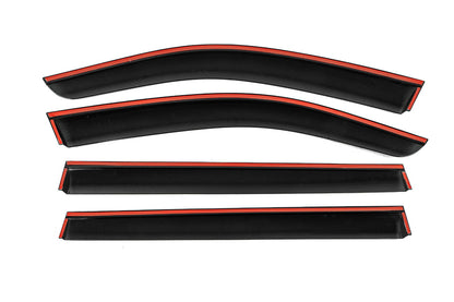 Window Deflectors with Chrome Trim Niken Luxury (4 pcs) for Mercedes GLS X167 2019- - image 3