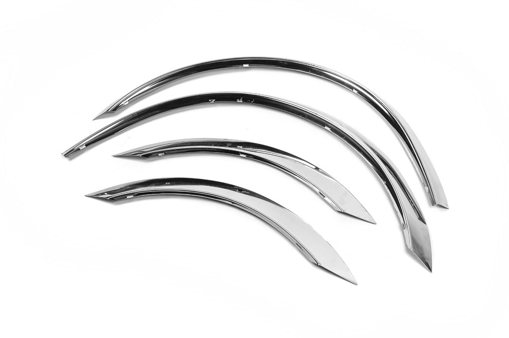 Fender flares (4 pcs, stainless steel) for Mercedes S-сlass W220 1998-2005 - image 4