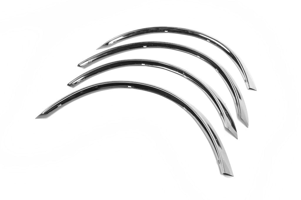 Fender flares (4 pcs, stainless steel) for Audi A6 C4 1994-1997 - image 3