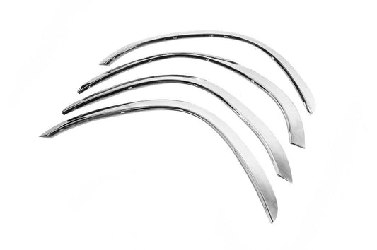 The pads on the arches (4 pieces, stainless steel) for Toyota Rav 4 2006-2013 - Reelken Auto