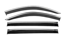 Window Deflectors with Chrome Trim Niken Luxury (4 pcs) for Mercedes GL/GLS сlass X166 2012-2019 - image 1
