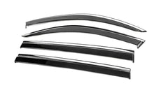 Window Deflectors with Chrome Trim Niken Luxury (4 pcs) for Mercedes GL/GLS сlass X166 2012-2019 - image 2