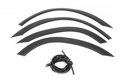 The pads on the arches (4 pieces, black) for Mitsubishi Outlander 2001-2006 - Reelken Auto