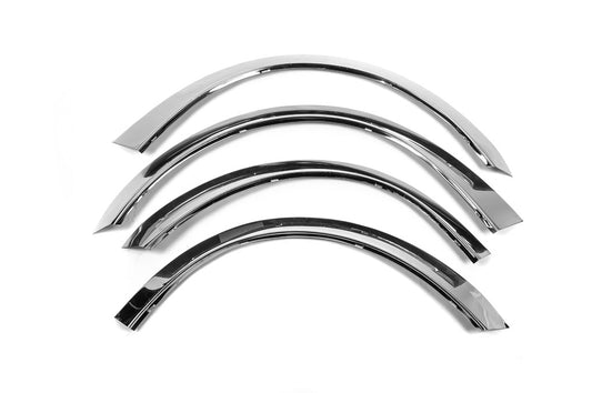 Fender flares (4 pcs, stainless steel) for Opel Vectra B 1995-2002 - image 2