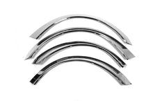 Fender flares (4 pcs, stainless steel) for Opel Vectra B 1995-2002 - image 2