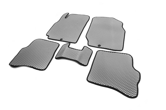 EVA Floor Mats (Gray) for Nissan Almera B10 Classic 2006-2012 - image 2