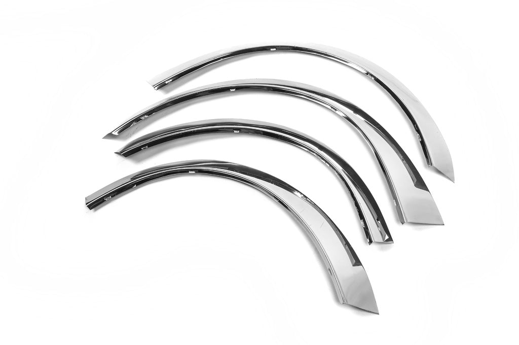 Fender flares (4 pcs, stainless steel) for Opel Vectra B 1995-2002 - image 3