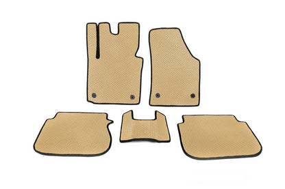 EVA Floor Mats (Beige) for Volkswagen Caddy 2010-2015 - image 3