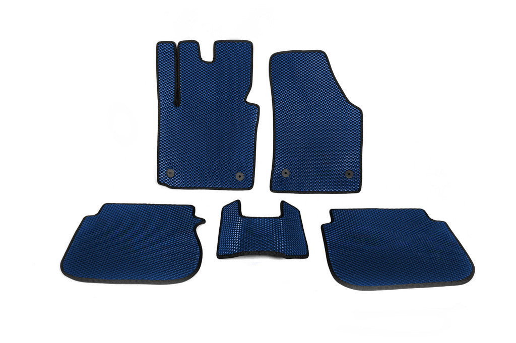 EVA Floor Mats (Blue) for Volkswagen Caddy 2010-2015 - image 5