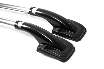 Roof rails Shark Black (with crossbars) for Great Wall Wingle 5 - Reelken Auto