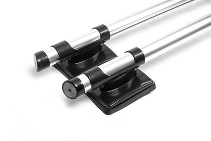 Shark Roof Rails White (with Crossbar) for Volkswagen Amarok 2010-2022 - image 5
