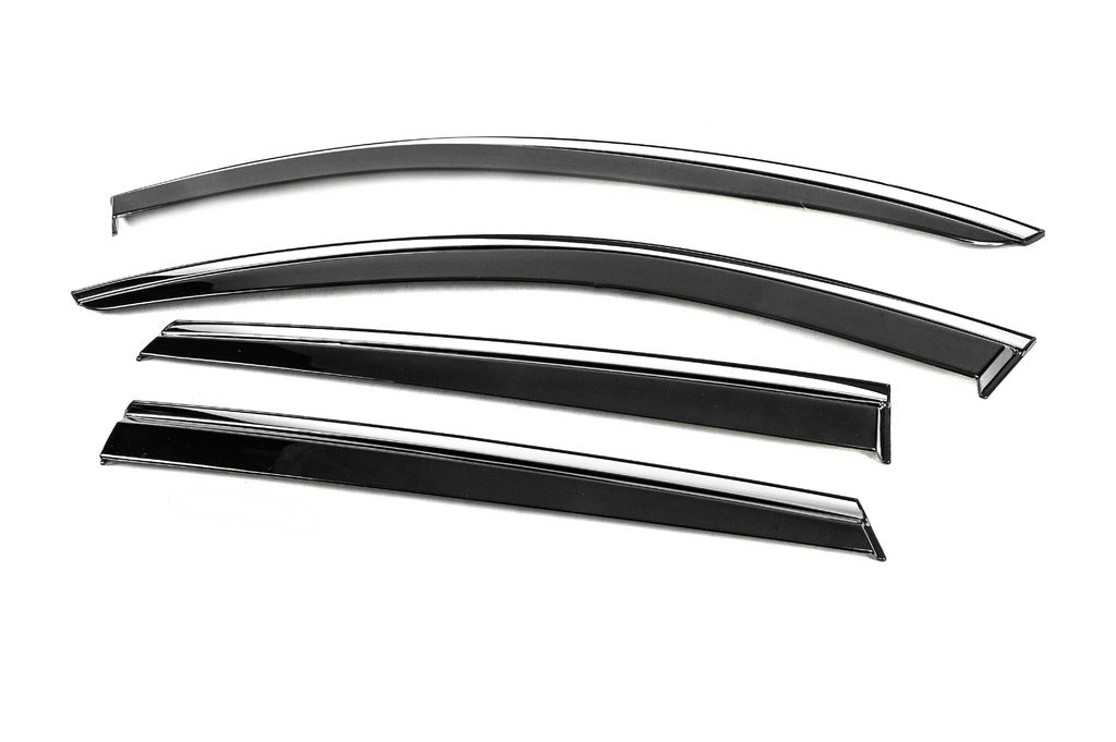 Niken Luxury chrome windbreakers (4 pcs) for Mazda CX-9 2017- - image 2