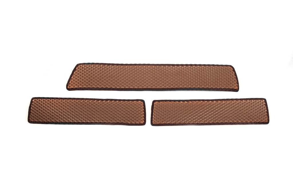 Carpets for thresholds (3 pcs., EVA, brick) for Mercedes Vito / V-class W447 2014↗ year - Reelken Auto